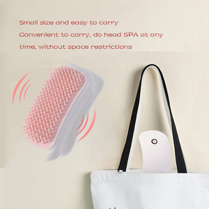 Electric Scalp Massager Scalp Massage Machine Head Massager Scraper Head Scratcher Mini Hair Massage Scalp Scrub Brush - Zambeel