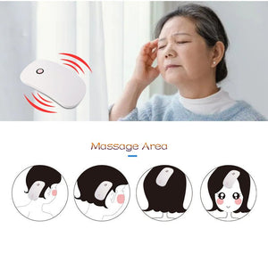 Electric Scalp Massager Scalp Massage Machine Head Massager Scraper Head Scratcher Mini Hair Massage Scalp Scrub Brush - Zambeel