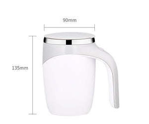 Electric Stirring Cup Full - automatic Magnetic Rotating Coffee Mug Charging - Zambeel