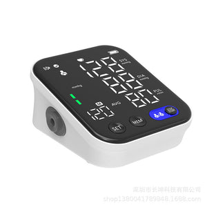 Electronic Blood Pressure Monitor Ultra Clear Large Screen Pulse Sphygmomanometer For Real - time Measurement Of Blood Pressure - Zambeel