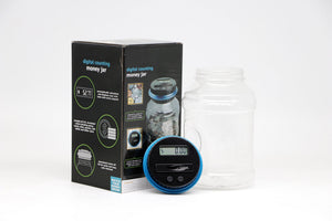 Electronic Digital Counting Coin Money Saving Box - Zambeel