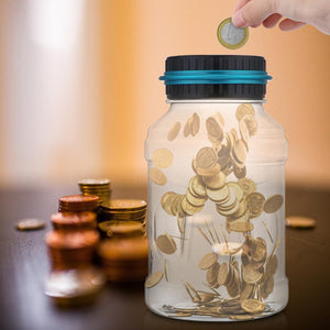 Electronic Digital Counting Coin Money Saving Box - Zambeel