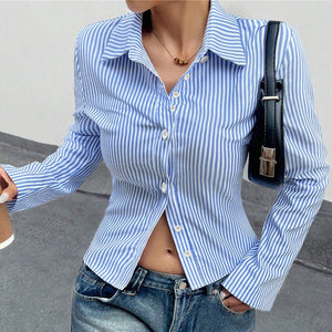 Elegant Figure - flattering Blouse Cardigan Shirt - Zambeel