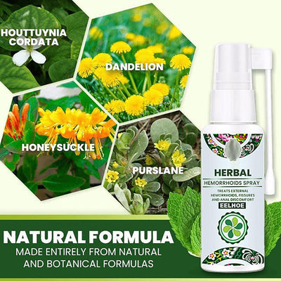 Ellehoe - Herbal Hemorrhoids Spray - Zambeel