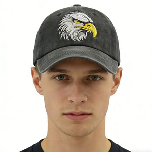 Embroidered Bald Eagle Head Hats - Zambeel
