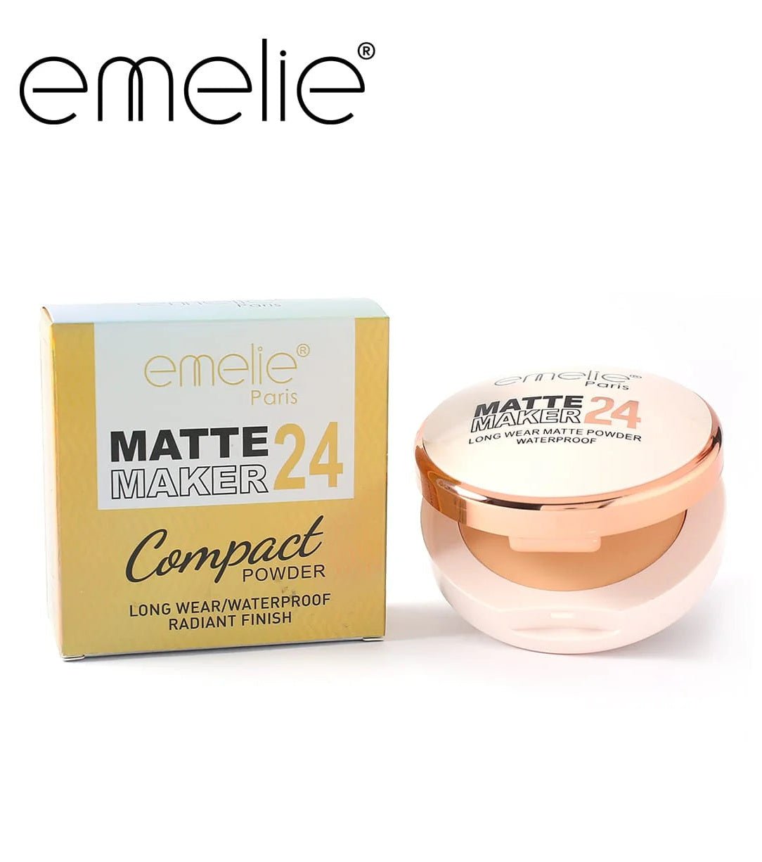 Emelie Paris - Matte Maker 24 Compact Powder - Zambeel