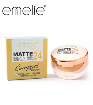 Emelie Paris - Matte Maker 24 Compact Powder - Zambeel