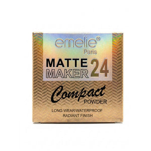 Emelie Paris - Matte Maker 24 Compact Powder - Zambeel