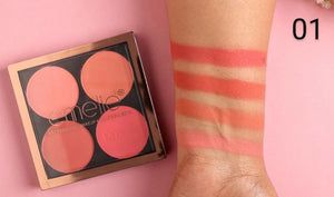 Emelie - Professional Make - up 4 Color Palettea - Zambeel