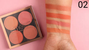 Emelie - Professional Make - up 4 Color Palettea - Zambeel
