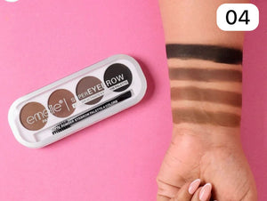 Emelie - Super Eyebrown 4 - Color Ultimate Eyebrow Palette - Zambeel