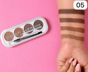 Emelie - Super Eyebrown 4 - Color Ultimate Eyebrow Palette - Zambeel