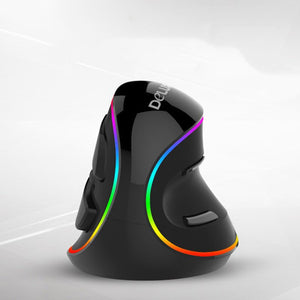 Ergonomics Vertical Gaming Mouse 6 Buttons Wired Wireless Right Hand Mice for PC Laptop Computer - Zambeel