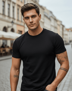 Essential Crew Neck Cotton T-Shirt - Zambeel