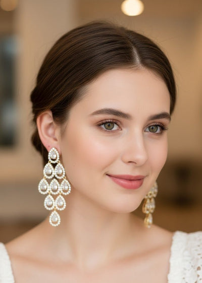 Eternal Blossom Statement Earrings - Zambeel