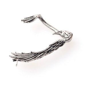 European And American Goths Sweet Cool Vintage Crow Earrings - Zambeel