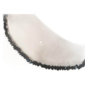 European And American Hand - woven Beads Black Love Crystal Necklace Female Korean Style - Zambeel