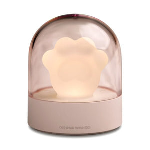 Exquisite Night Light Cat Paw Light USB Charging Music Box Warm Musical Lamp Cats Paw Lamp For Kids Children Gift Desktop Decor - Zambeel