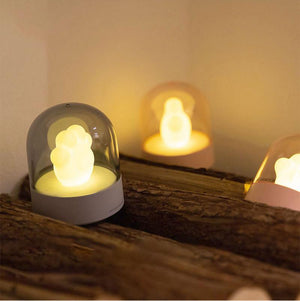 Exquisite Night Light Cat Paw Light USB Charging Music Box Warm Musical Lamp Cats Paw Lamp For Kids Children Gift Desktop Decor - Zambeel