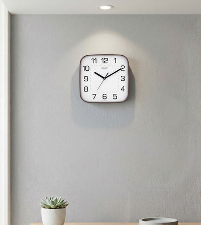 Solace Classic Minimal Square Wall Clock