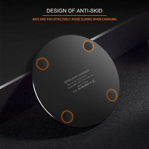Fabric Disc Wireless Charger 20W Fast Charge - Zambeel