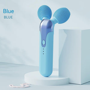 Facial Cleansing And Face Slimming Roller Vibration Facial Beauty - Zambeel