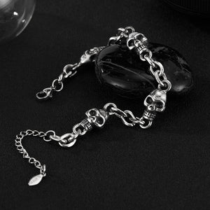 Fashion Bracelet Men's Hip Hop Trend Stainless Steel - Zambeel