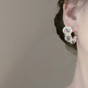 Fashion Design Transparent Bead Earrings Summer Ins - Zambeel
