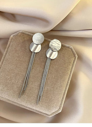 Fashion Earrings Long Tassel Women's Design Sense - Zambeel