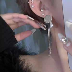 Fashion Earrings Long Tassel Women's Design Sense - Zambeel