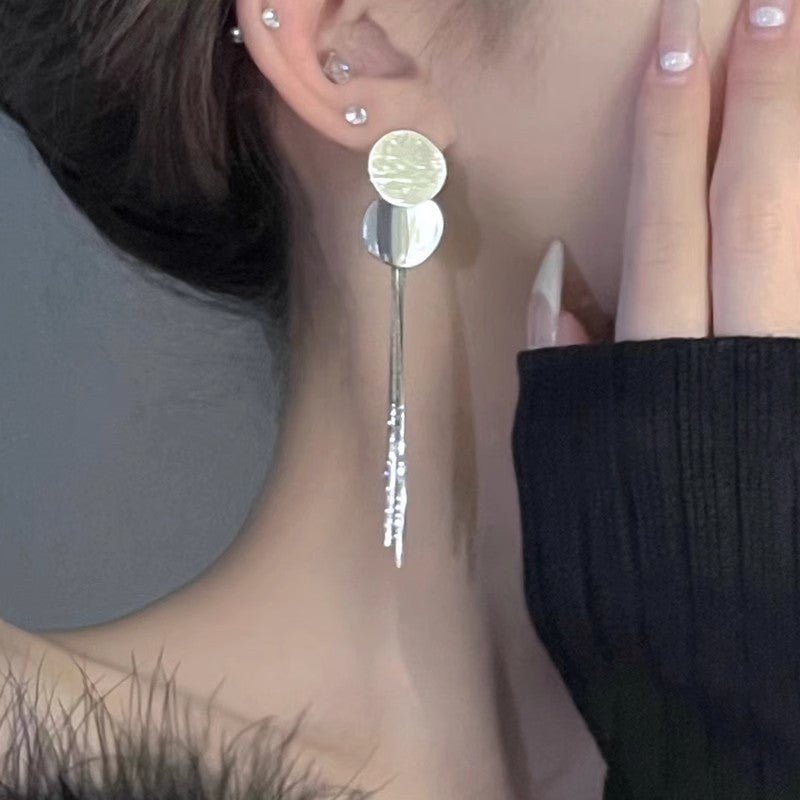 Fashion Earrings Long Tassel Women's Design Sense - Zambeel