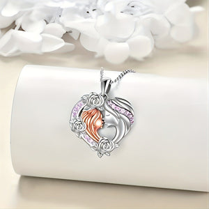 Fashion European And American Style New Heart - shaped Pendant Necklace - Zambeel