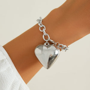 Fashion Love Pendant Necklace Acrylic - Zambeel