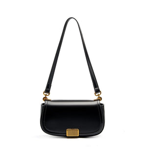Fashion Messenger Bag Genuine Leather Design Sense Niche - Zambeel