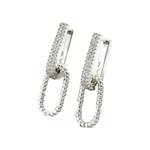 Fashion OL Sweet Cool Hot Girl Style Earrings Female Simple - Zambeel