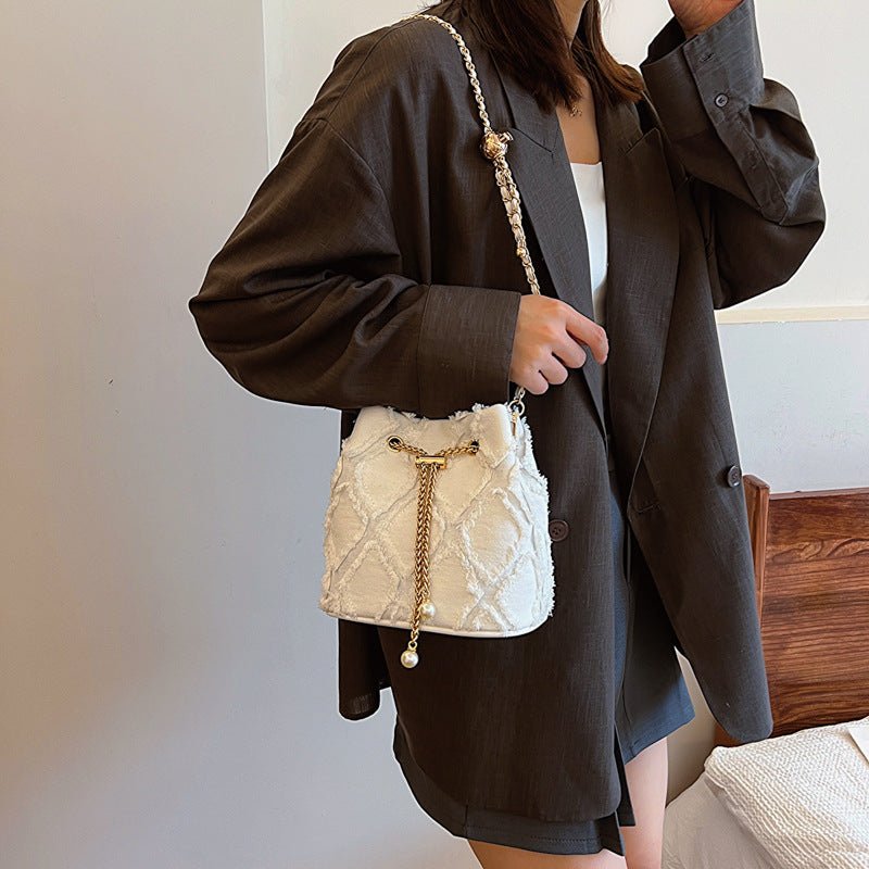Fashion Personality Ladies Cross Body Bucket Bag - Zambeel