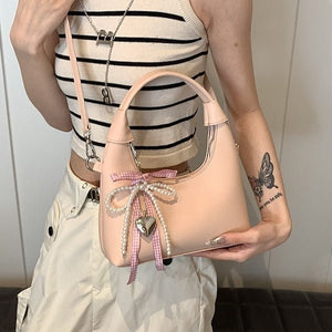 Fashion Portable Women's Cute Simple Trendy Crossbody Bag - Zambeel