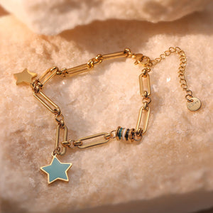 Fashion XINGX Pendant Titanium Steel Bracelet - Zambeel