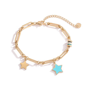 Fashion XINGX Pendant Titanium Steel Bracelet - Zambeel