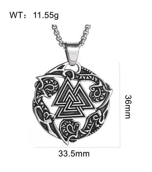 Fashionable Titanium Steel Pendant With A Vintage Design - Zambeel