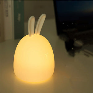 Fat Rabbit Colorful Pat Silicone Lamp - Zambeel