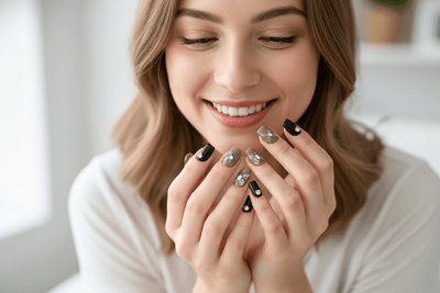 Febble - Wing Butterfly Noir Nails (Original) - Zambeel