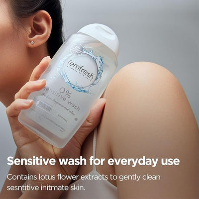 Femfresh - 0% Sensitive Intimate Wash (Original) - Zambeel