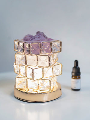 Fire Aromatherapy Crystal Diffuser Indoor Durable Household Night Light - Zambeel