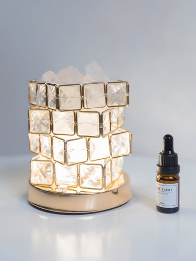 Fire Aromatherapy Crystal Diffuser Indoor Durable Household Night Light - Zambeel