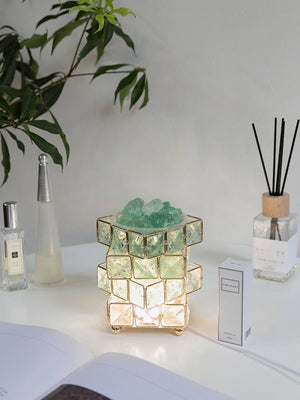 Fire Aromatherapy Crystal Diffuser Indoor Durable Household Night Light - Zambeel