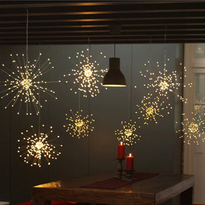 Firework Lights, Explosion Star, Silver Line Lights - Zambeel