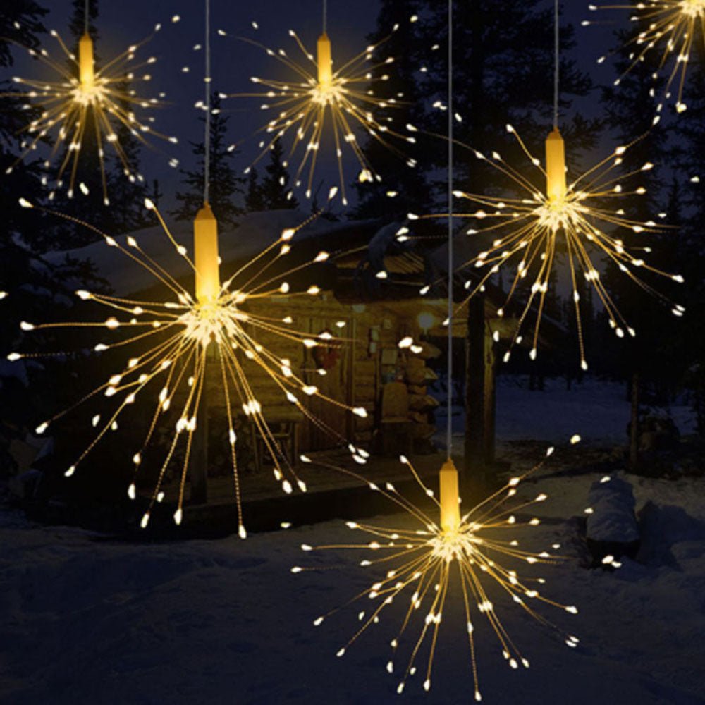 Firework Lights, Explosion Star, Silver Line Lights - Zambeel