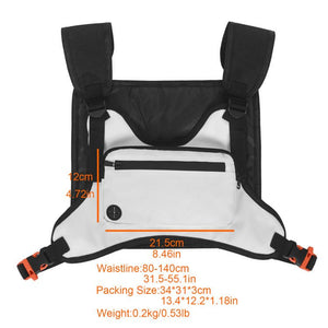 Fitness Vest Bag Sport Running Chest Bags - Zambeel