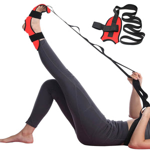 Fitness Yoga Ligament Stretching Belt Foot Rehabilitation Strap Plantar Fasciitis Leg Training Foot Ankle Joint Correction Sports Rope - Zambeel